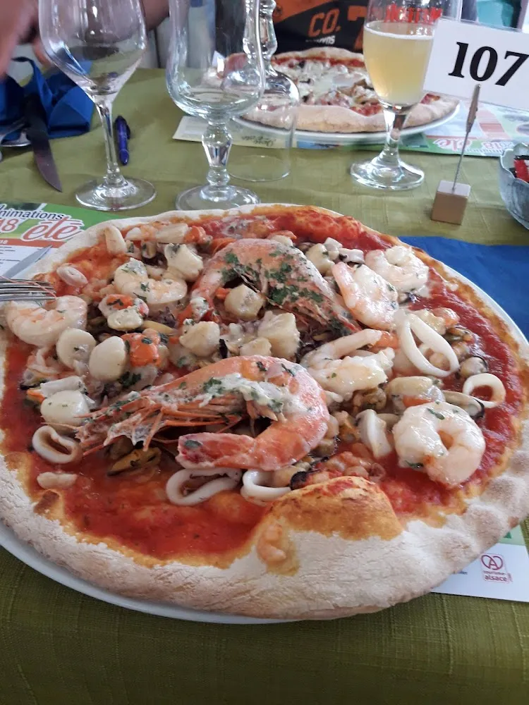 Pizza Fruit de Mer